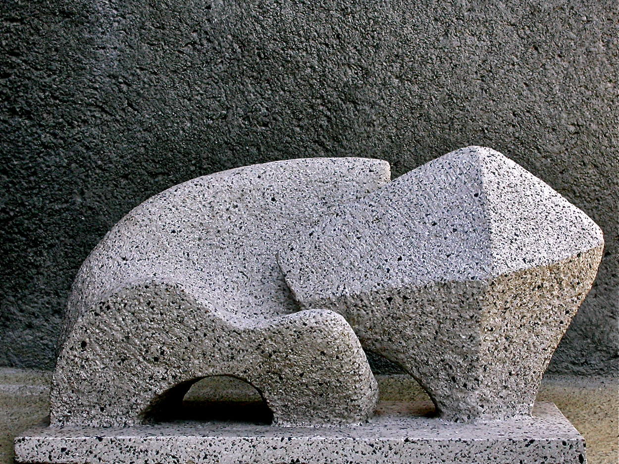 Fragile, 2004, concrete, height 35 cm