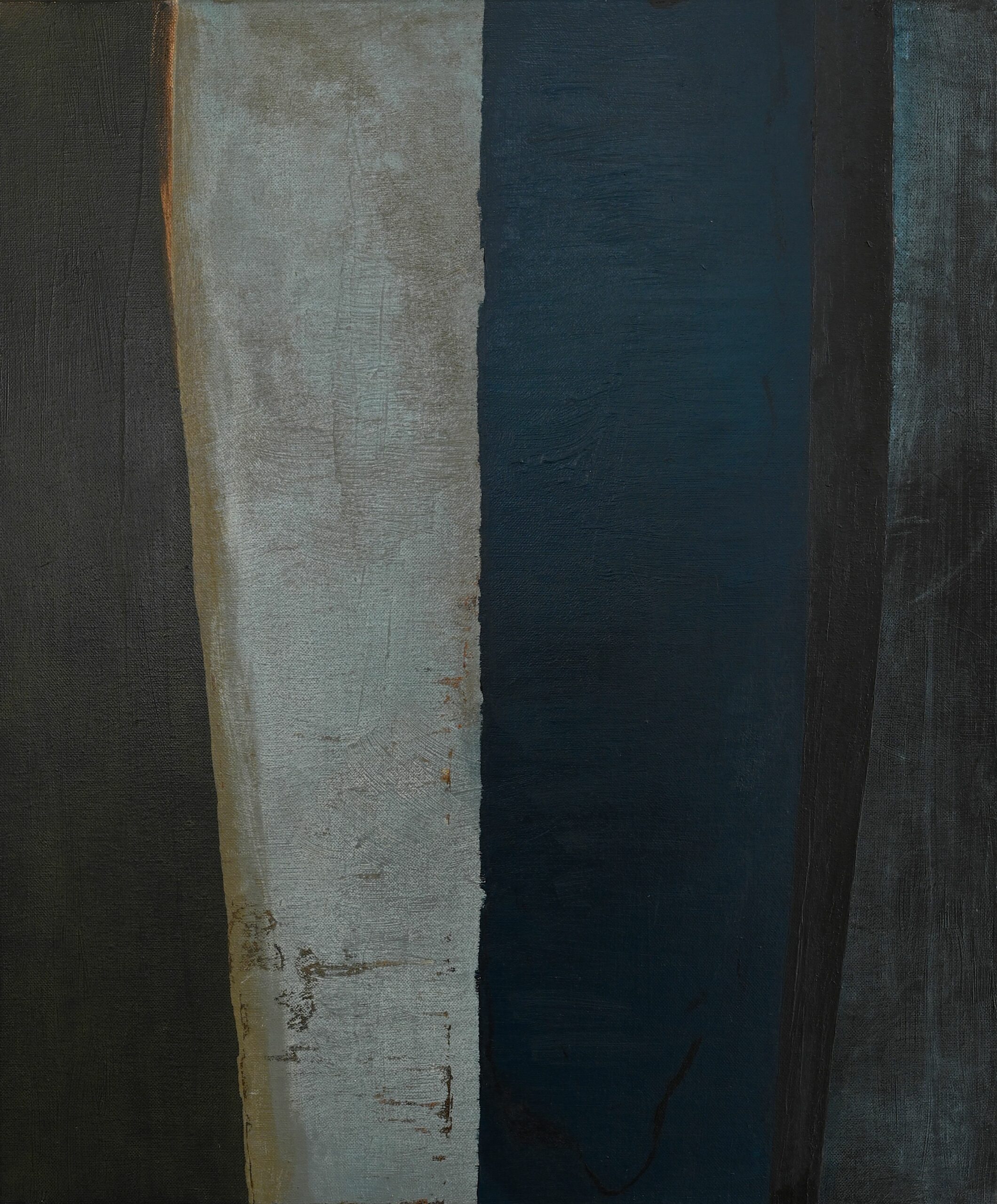 Blue mood, 2014, Acryl auf Leinwand, 50 x 60 cm