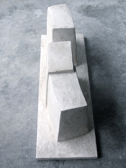 Opponents, 2004, gypsum, height 40 cm
